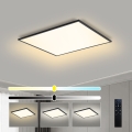 Brilagi - dimmbare LED-Deckenleuchte SLIMFRAME LED/58W/230V 60x60 cm 3000-6000K schwarz + Fernbedienung