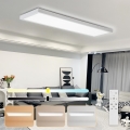 Brilagi - LED-dimmbar Badezimmer-Deckenleuchte FRAME SMART LED/50W/230V 120x30 cm 3000-6000K IP44 weiß + Fernbedienung