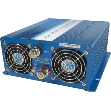  Spannungswandler 2000W/12V/230V + kabelgebundene Fernsteuerung