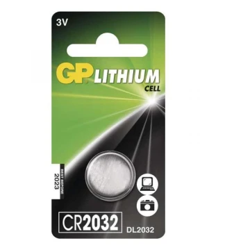 1 Stück Lithium-Knopfbatterie CR2032 GP 3V/220mAh