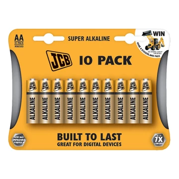 10 Stück Alkaline-Batterie AA 1,5V