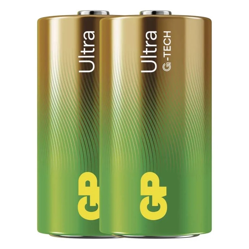 2 Stk. alkalische Batterien C GP ULTRA 1,5V