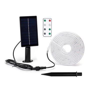 Aigostar - Dimmbarer LED-Solarstreifen LED/1,6W/3,2V 3 m 2700K IP65 + Fernbedienung