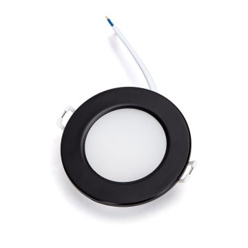 Aigostar - LED-Einbauleuchte für Badezimmer LED/4,8W/230V 6500K schwarz IP65