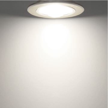 Aigostar - LED-Einbauleuchte LED/21W/230V d 20 cm 6000K weiß