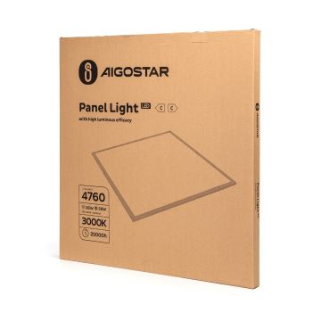 Aigostar - LED-Einbaupanel LED/28W/230V 62x62 cm 3000K