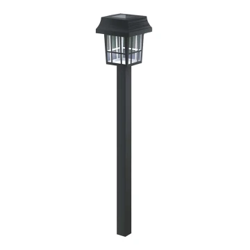 Aigostar - LED-Solarleuchte LED/0,006W/1,2V 32 cm schwarz 6500K IP44