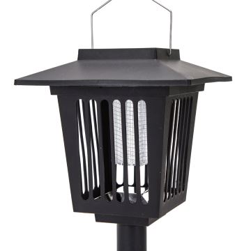 Aigostar - LED-Solarleuchte mit Insektenfalle LED/0,03W/1,2V 55,2cm schwarz 6500K IP44