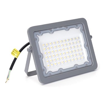 Aigostar - LED-Strahler LED/50W/230V grau 4000K IP65