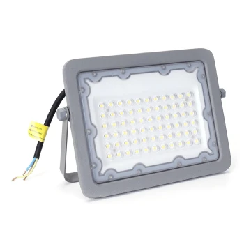 Aigostar - LED-Strahler LED/50W/230V grau 6500K IP65