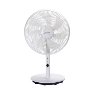 Aigostar - Standventilator 45W/230V weiß + Fernbedienung