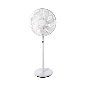 Aigostar - Standventilator 45W/230V weiß + Fernbedienung