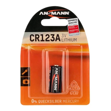 Ansmann 04006 - CR123A - Lithium-Akkumulator 3V