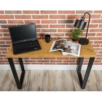 Arbeitstisch BLAT 120x40 cm schwarz/braun