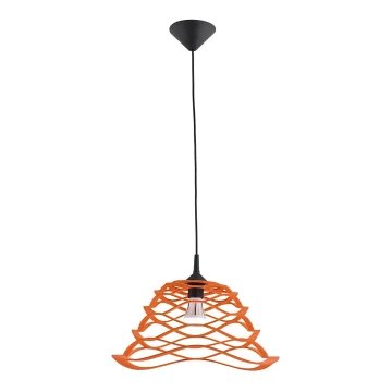 Argon 3306 - Hängeleuchte an Schnur FRAPPE 1xE27/15W/230V orange