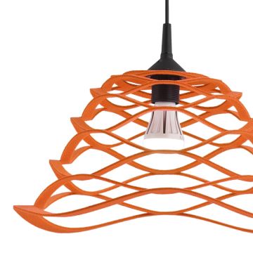 Argon 3306 - Hängeleuchte an Schnur FRAPPE 1xE27/15W/230V orange