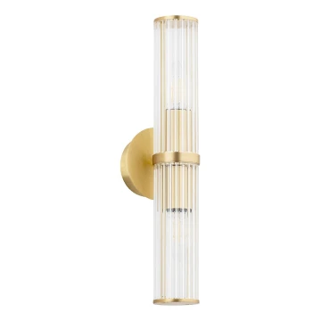 Argon 7203 - Wandleuchte HAMPTON 2xE14/7W/230V golden