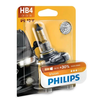 Autoglühbirne Philips VISION 9006PRB1 HB4 P22d/60W/12V