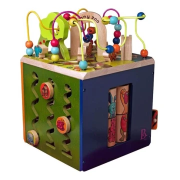 B-Toys - Interaktiv-Würfel Zoo Gummibaum