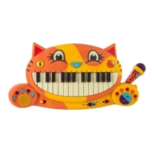 B-Toys - Klavier mit Mikrophon für Kinder Katze 4xAA