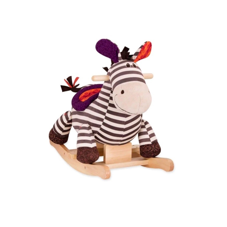 B-Toys - Zebra-Schaukeltier KAZOO Pappel