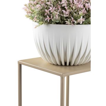 Blumenständer 40x24 cm beige