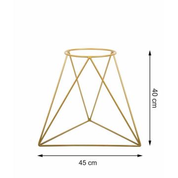 Blumenständer TRIANGL 40x45 cm gold