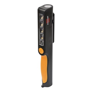 Brennenstuhl – Wiederaufladbare LED-Arbeitstaschenlampe LED/1600mAh/5V orange