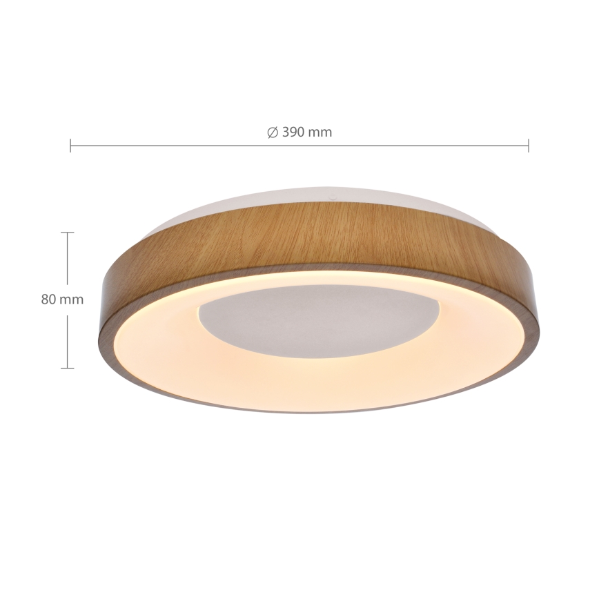 Brilagi - Dimmbare LED-Deckenleuchte DORIA LED/48W/230V 3000-6500K d 39 cm + Fernbedienung