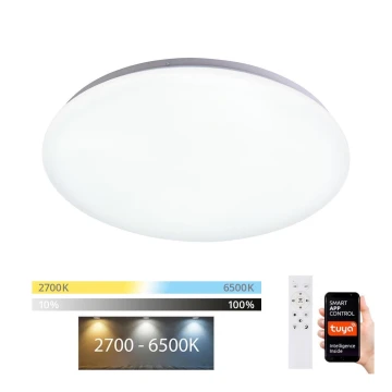 Brilagi – Dimmbare LED-Deckenleuchte SMART LED/24W/230V 2700-6500K Wi-Fi Tuya + Fernbedienung