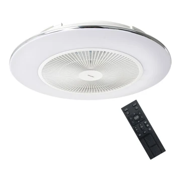 Brilagi - Dimmbare LED-Leuchte mit Ventilator AURA LED/38W/230V weiß + Fernbedienung