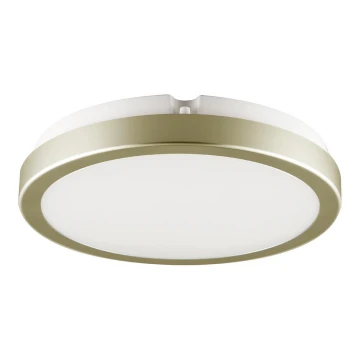 Brilagi - LED-Deckenleuchte für Badezimmer PERA LED/18W/230V d 22 cm IP65 golden