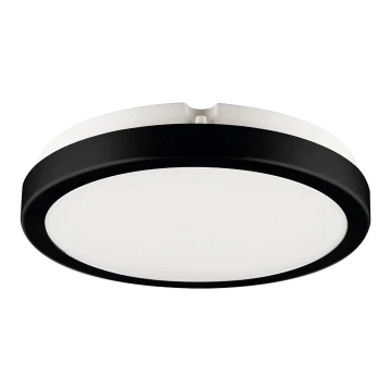 Brilagi - LED-Deckenleuchte für Badezimmer PERA LED/18W/230V d 22 cm IP65 schwarz