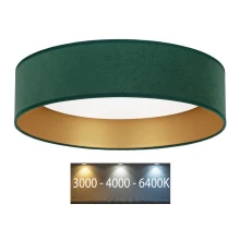 Brilagi - LED-Deckenleuchte VELVET LED/24W/230V 3000/4000/6400K grün/gold