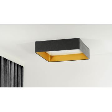 Brilagi - LED-Deckenleuchte VELVET SQUARE LED/24W/230V grau