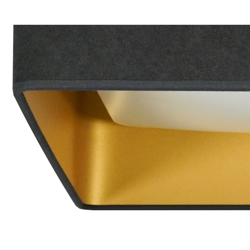 Brilagi - LED-Deckenleuchte VELVET SQUARE LED/24W/230V grau