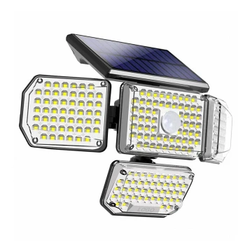Brilagi - LED-Solar-Wandleuchte mit Sensor WALLIE LED/5W/5,5V IP65