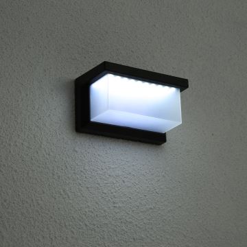 Brilagi - LED-Solarwandleuchte mit Sensor BRICK LED/12W/5,5V IP65