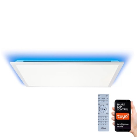 Brilliant – Dimmbare ELLERY Tuya LED-RGBW-Leuchte Fernbedienung Wi-Fi + LED/37W/230V