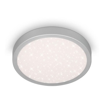 Brilo 3649-014 - LED-Deckenleuchte für das Badezimmer RUNA LED/18,5W/230V IP44 silbern