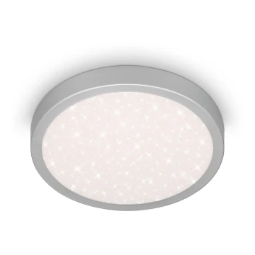 Brilo 3649-014 - LED-Deckenleuchte für das Badezimmer RUNA LED/18,5W/230V IP44 silbern