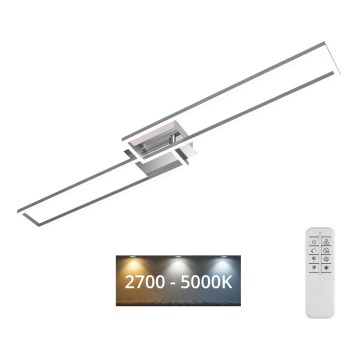 Brilo - Dimmbare LED-Aufbauleuchte FRAME 2xLED/20W/230V 2700-5000K + Fernbedienung