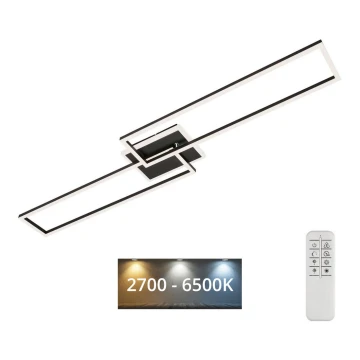 Brilo - Dimmbare LED-Aufbauleuchte FRAME 2xLED/20W/230V 2700-6500K + Fernbedienung