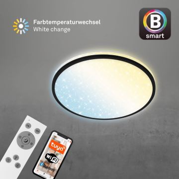 Brilo - Dimmbare LED-Deckenleuchte STARRY SKY LED/24W/230V 3000-6500K Wi-Fi Tuya + Fernbedienung