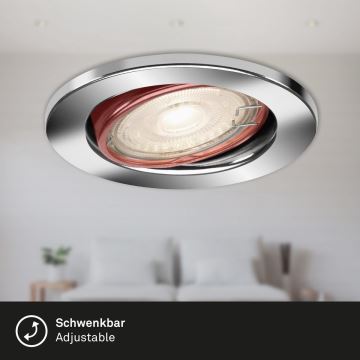 Briloner 7144-038 - SET 3x LED-Deckenleuchte für Badezimmer SLIDE GU10/3,5W/230V IP23