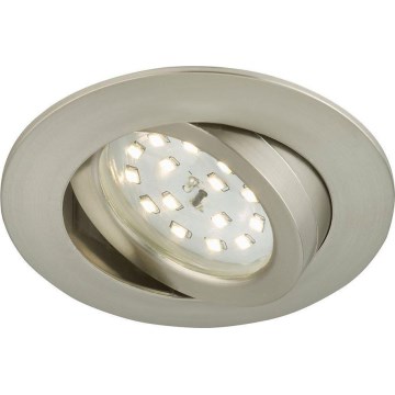 Briloner 7209-012 - LED-Einbauleuchte für Badezimmer LED/5W/230V IP23