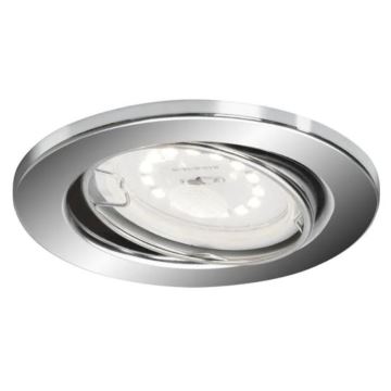 Briloner 7277-038 - SET 3x Dimmbare LED-Badezimmer-Einbauleuchte 1xGU10/5W/230V IP23