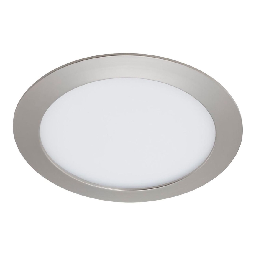 Briloner 7291-012 - Dimmbare LED-Einbauleuchte für Badezimmer FLAT LED/12W/230V IP44