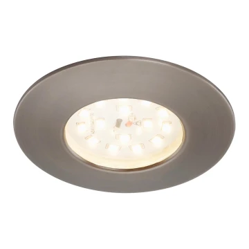 Briloner 7295-011– Dimmbare LED-Einbauleuchte fürs Badezimmer ATTACH LED/6,5W/230V IP44