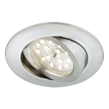 Briloner 7296-019 - Dimmbare LED-Einbauleuchte für Badezimmer LED/6,5W/230V IP23